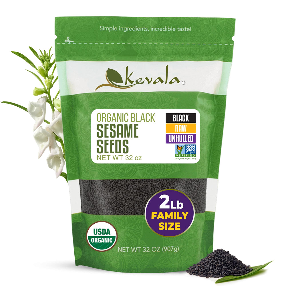 kevala front packaging showing 2 lb resealable bag and branding benefits