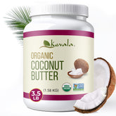 kevala jar front view showing packaging and organic label, indicates pure pantry staple