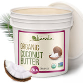 kevala front label on 8 lb tub showing certification benefits