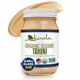 kevala front of jar showing label and organic badge, highlights purity
