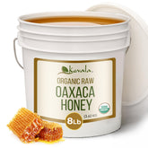 kevala front packaging 8 lb showing product size and organic benefit