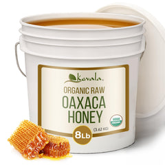 kevala front packaging 8 lb showing product size and organic benefit