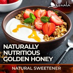 kevala label detail with USDA Organic and Kosher certifications visible
