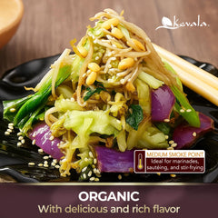 kevala toasted sesame seeds close-up, shows source ingredients and authentic aroma