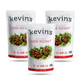 Kevin's Natural Foods front packaging showing product branding and vibrant colors for quick dinners