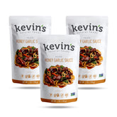 Kevin's Natural Foods front bottle view showing clear clean-label benefits