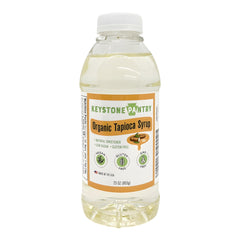 Keystone Pantry front label showing organic tapioca syrup benefits