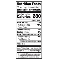 KEZATAAK Keebler pouch placed inside a lunchbox demonstrating portable portioning