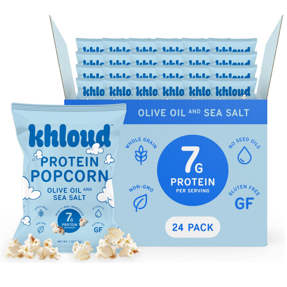 Khloud front packaging showing 24-count box and clean-ingredient callout, convenient storage benefit