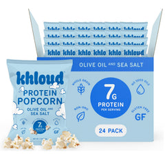 Khloud front packaging showing 24-count box and clean-ingredient callout, convenient storage benefit