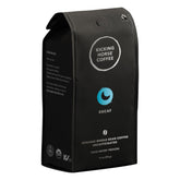 Kicking Horse front packaging showing roast and certifications for trustworthy flavor
