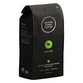 Kicking Horse front packaging showing bold label and organic badge, clear product identity