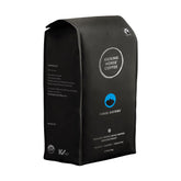 Kicking Horse Three Sisters front packaging showing label and certifications, highlights quality