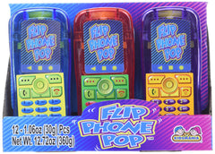 Kidsmania individual wrapped flip phone pop highlighting hygiene and freshness