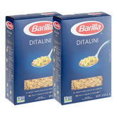 KIDU Barilla front packaging showing twin 16-ounce bags and easy storage benefit