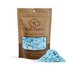 KIDU Merckens front bag showing smooth wafers for easy melting