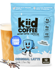 kiid branded front packaging showing product and servings for quick grab