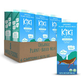 Kiki Milk front packaging showing organic chocolate milk and benefits