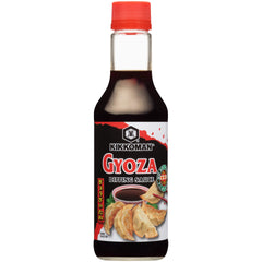 Kikkoman sauce pouring close-up highlights smooth texture and glossy finish for dipping benefit