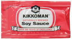 Kikkoman front packaging showing 100 count and easy single‑serve convenience