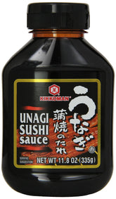 Kikkoman bottle front view showing label and convenient size for pantry storage benefit