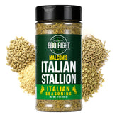 Killer Hogs jar front packaging showing Italian Stallion label and bold flavor