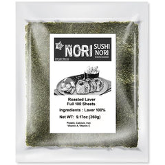 KIMNORI front packaging showing resealable bag and 100 sheets freshness