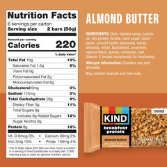 KIND apple cinnamon bar unwrapped to show fruit pieces and grab-and-go convenience