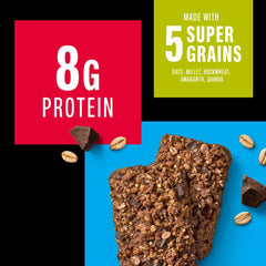 KIND bar in hand showing size and convenient on-the-go portion