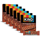 KIND front packaging showing Dark Chocolate Mocha Almond and quantity advantage