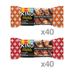 KIND close-up texture of nuts and dark chocolate for crunchy satisfaction