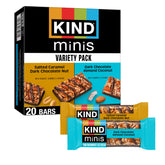 KIND front packaging showing variety pack and portion control benefit