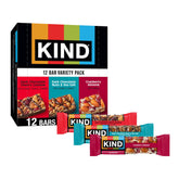 KIND pack front view showing three included flavors and count for quick selection
