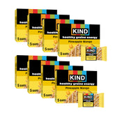 KIND Pineapple Mango front packaging showing 40-count box and branding for pantry convenience