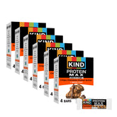 KIND Protein MAX front box showing 24-count convenient packaging and benefits
