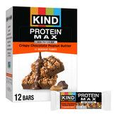 KIND Protein MAX front packaging showing chocolate peanut butter and 20g protein benefit