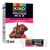 KIND Protein MAX front box showing branding and 12-count convenience