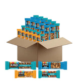 KIND variety pack front box showing included flavors and convenience