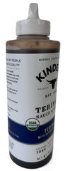 Kinder's label close-up highlighting sesame and ginger ingredients and quality