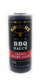 KINDER'S bottle front view showing label and size, highlights ready-to-use convenience