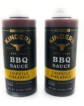 KINDER'S front packaging showing two 15.5oz bottles and bold label for quick pantry visibility