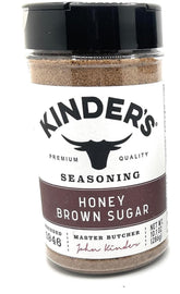 KINDER'S front packaging showing nutrition panel and 10.1oz size for clear ingredient info