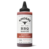 KINDER'S front bottle shot showing label and organic benefit