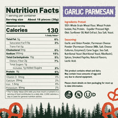 Kindling label close-up showing nutrition and ingredients for transparent choice