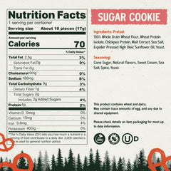 Kindling label and ingredients list showing clean non-GMO ingredient transparency