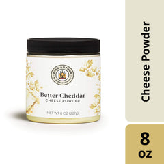 King Arthur jar open showing powder inside for easy-access convenience