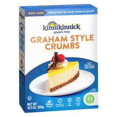 Kinnikinnick front packaging visible, clear ingredient and allergy-friendly benefit