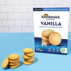 Kinnikinnick wafers layered in banana pudding showing dessert versatility