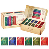 Kiri & Sons front box view showing literary tea gift appeal and shelf-ready design