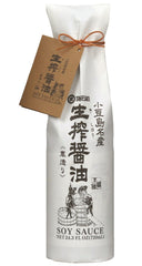KISHIBORISHOYU front label showing artisan soy sauce authenticity and clear branding